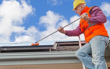 Teesville soft wash roof cleaning